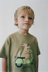 ANIMAL PRINT T-SHIRT