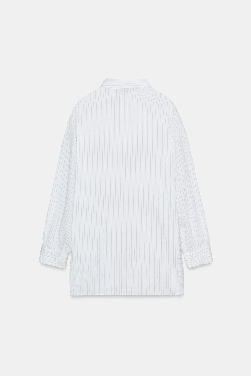 OVERSIZED STRIPED SHIRT