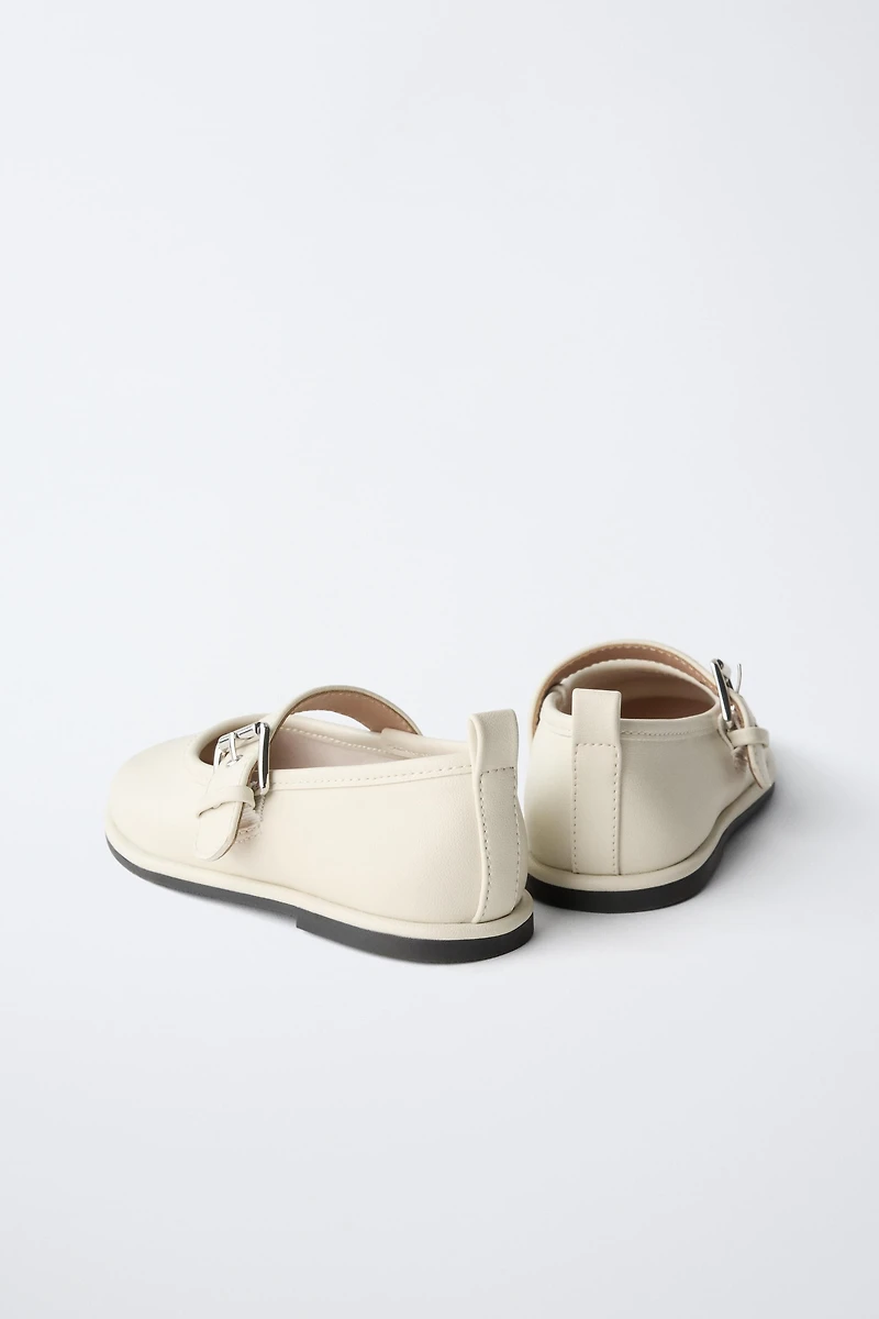 BUCKLE BALLERINA FLAT