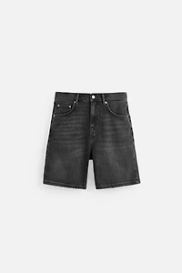 REGULAR FIT DENIM SHORTS