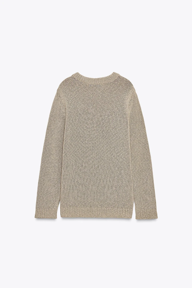 PULL DROIT EN MAILLE