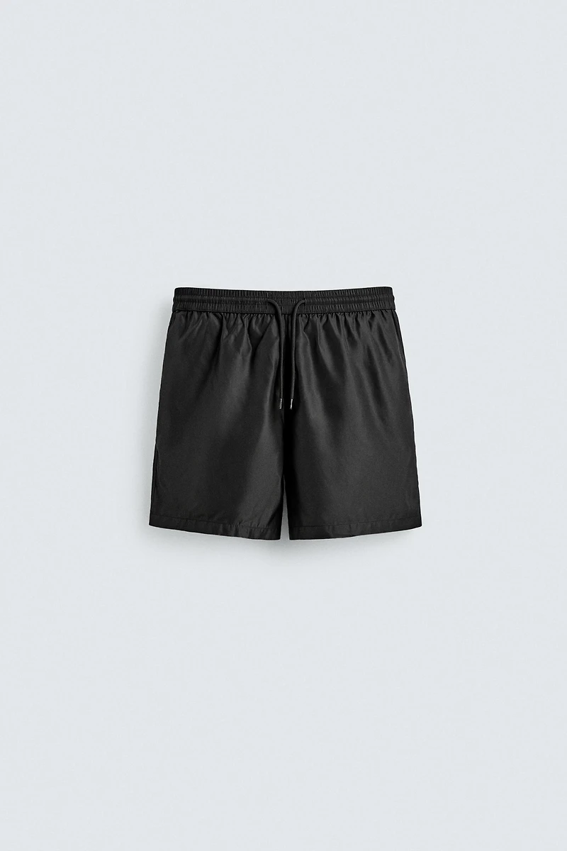 AARON LEVINE X ZARA MID-LENGTH SWIM SHORTS