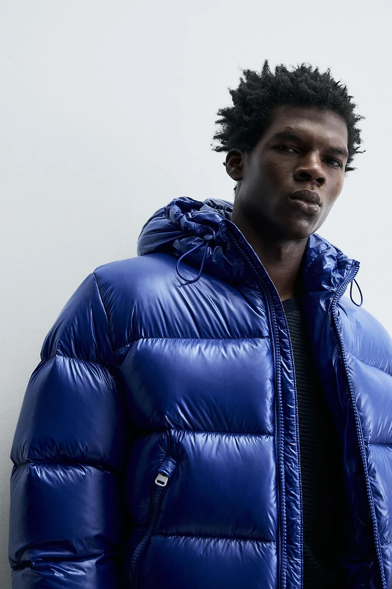 VESTE MATELASSÉE 100% PLUMES DÉPERLANTE