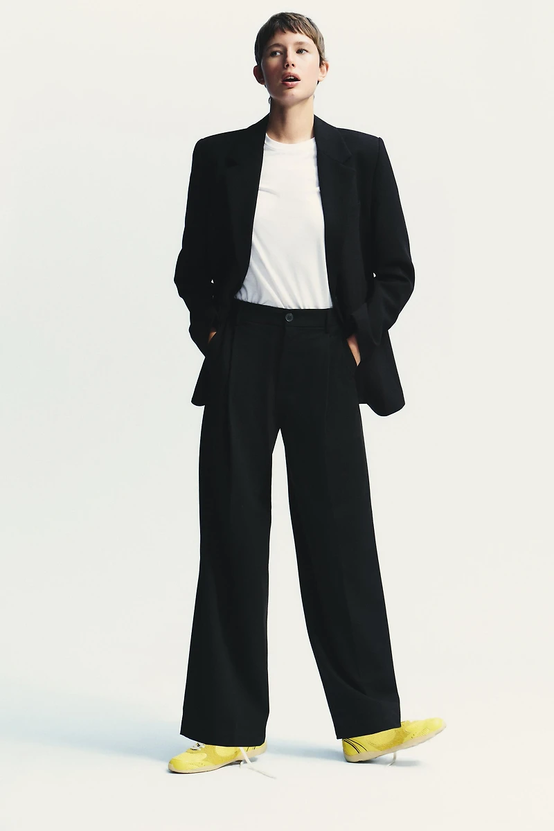 PLEATED PANTS