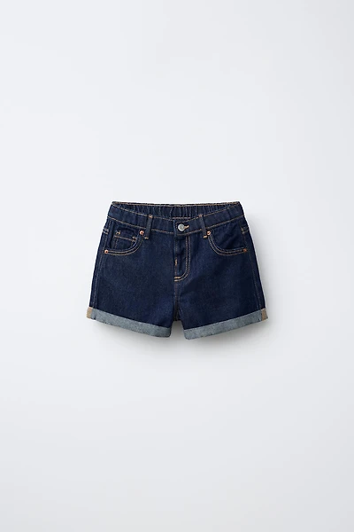 SHORT EN JEAN MOM FIT