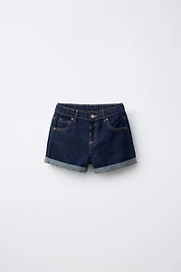 SHORT EN JEAN MOM FIT