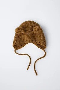 EAR KNIT BONNET