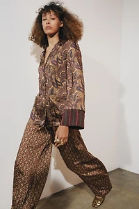 CHEMISE STYLE PYJAMA PAISLEY ZW COLLECTION
