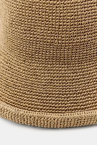 CHAPEAU TRESSÉ À BORD MODELABLE