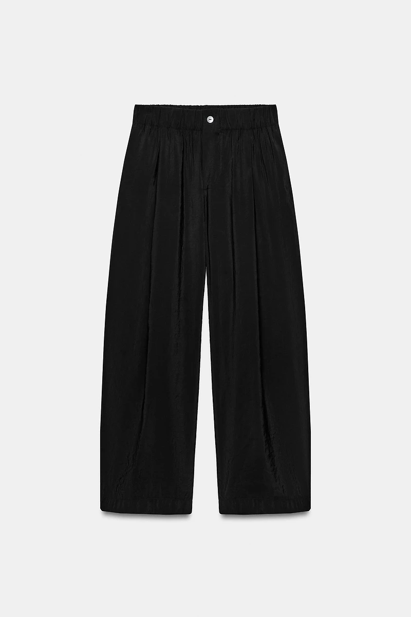 ELASTICIZED ANKLE PANTS