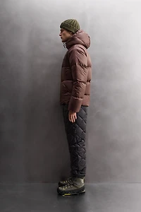 FEATHER DOWN SKI PUFFER JACKET