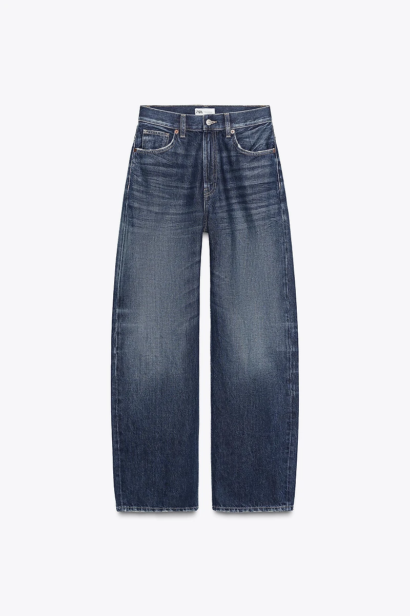 JEAN TRF DROIT LARGE TAILLE HAUTE