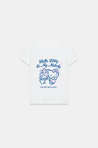T-SHIRT HELLO KITTY AND MY MELODY © SANRIO