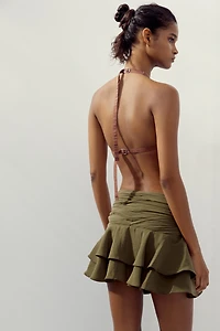 RUFFLE SKORT