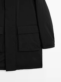 Parka matelassée déperlante à capuche