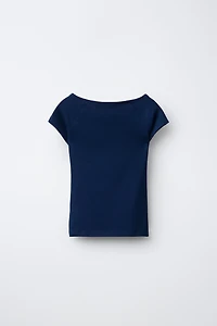 PLAIN T-SHIRT WITH MODAL