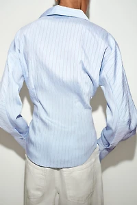 FITTED STRIPED SHIRT
