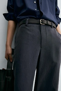 FLOWY STRAIGHT FIT PANTS