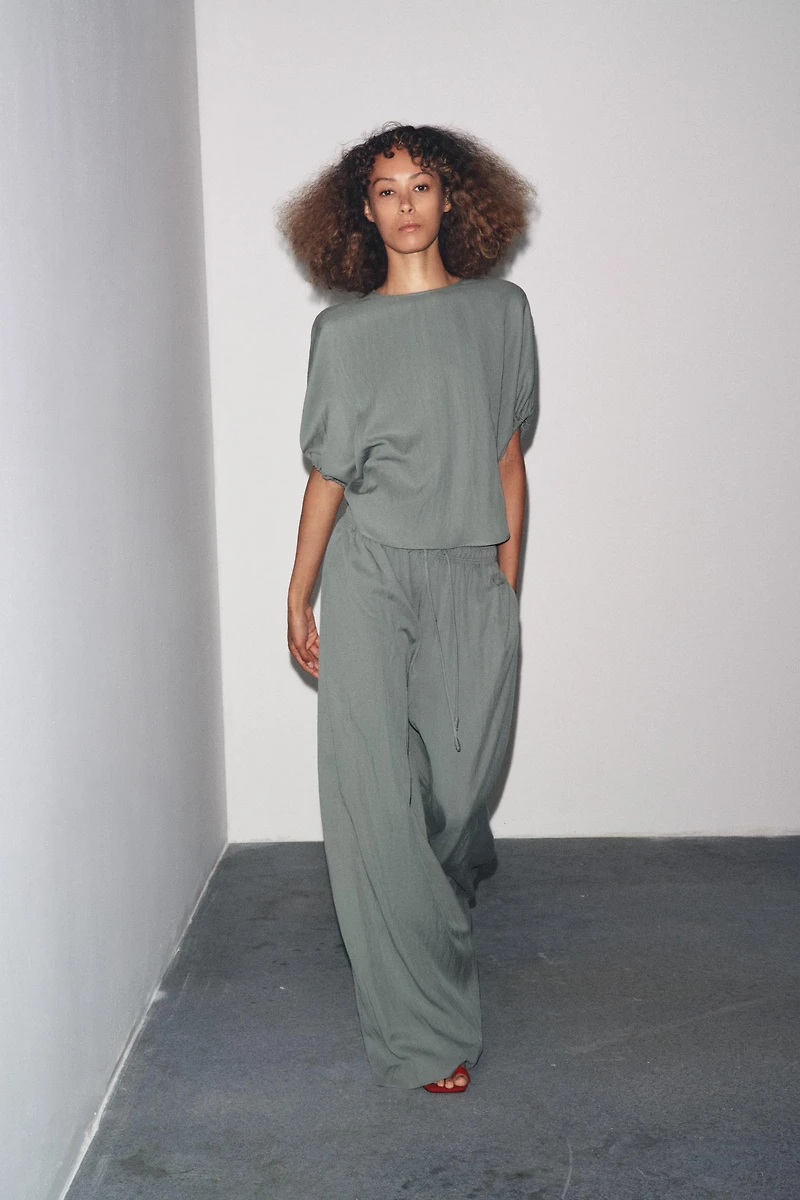 ZW COLLECTION FLOWY PAJAMA PANTS