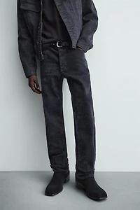 PANTALON EN VELOURS CÔTELÉ STRAIGHT FIT