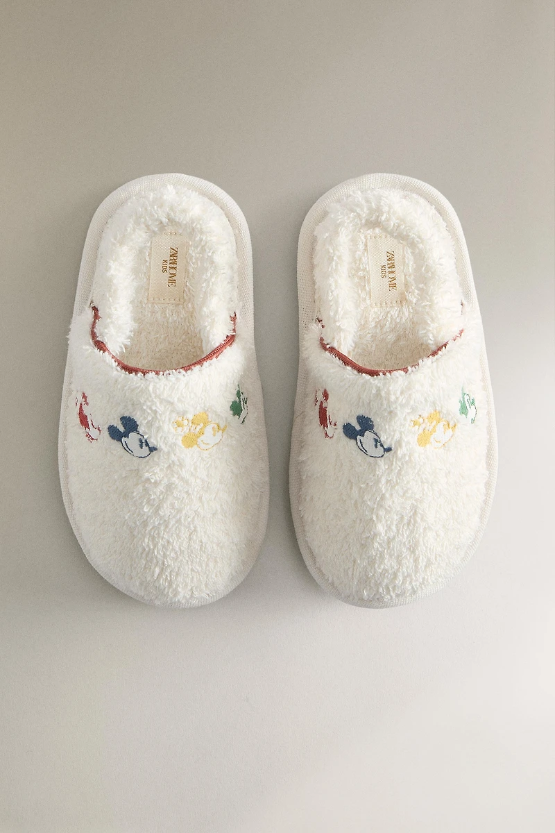 KIDS' MICKEY & MINNIE ©DISNEY BATH TOWEL SLIPPERS