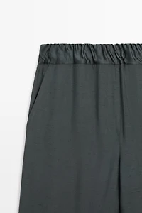 Studio total look elasticated pants