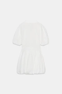 POPLIN MINI DRESS