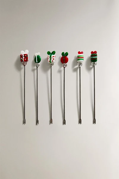 PACK BROCHETTES CADEAUX NOËL (PACK DE 6)