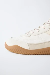 BASKETS MONTANTES À EMPIÈCEMENTS