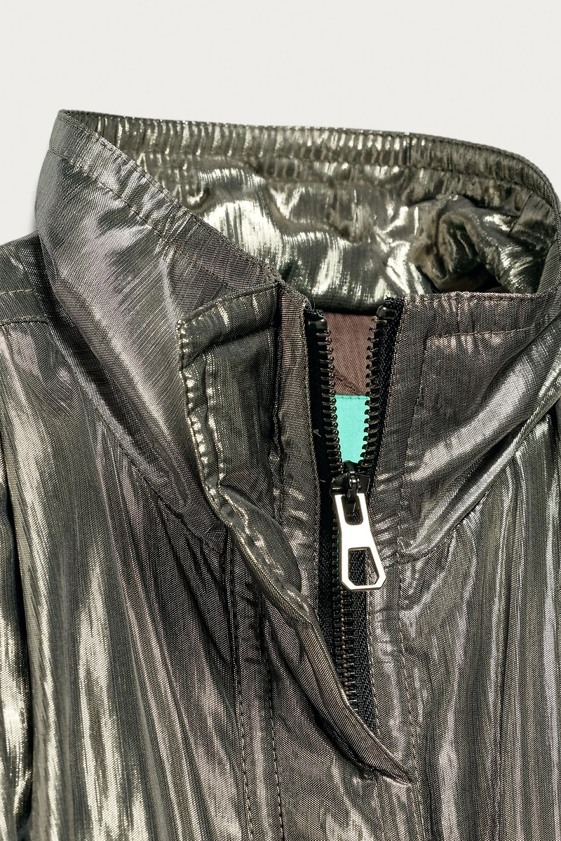 METALLIC JACKET MARISA BERENSON X ZARA