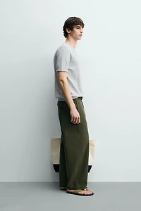 RELAXED FIT KNIT T-SHIRT