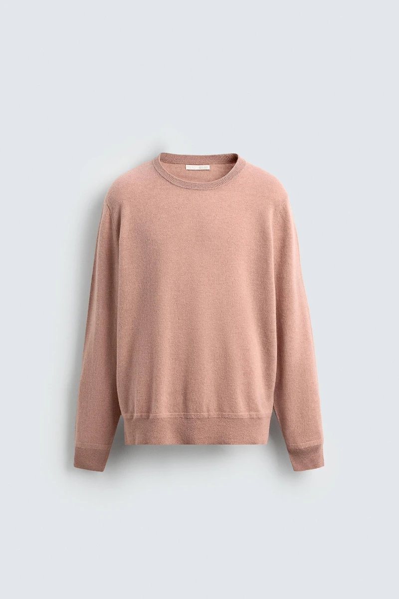 WOOL CASHMERE SWEATER