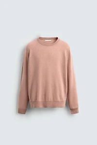 WOOL CASHMERE SWEATER