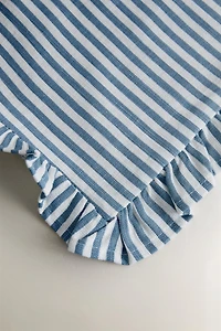 COTTON NAPKINS WITH RUFFLES (PACK OF 2)