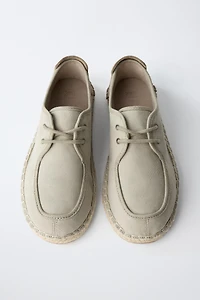 LIMITED EDITION LACE-UP ESPADRILLES