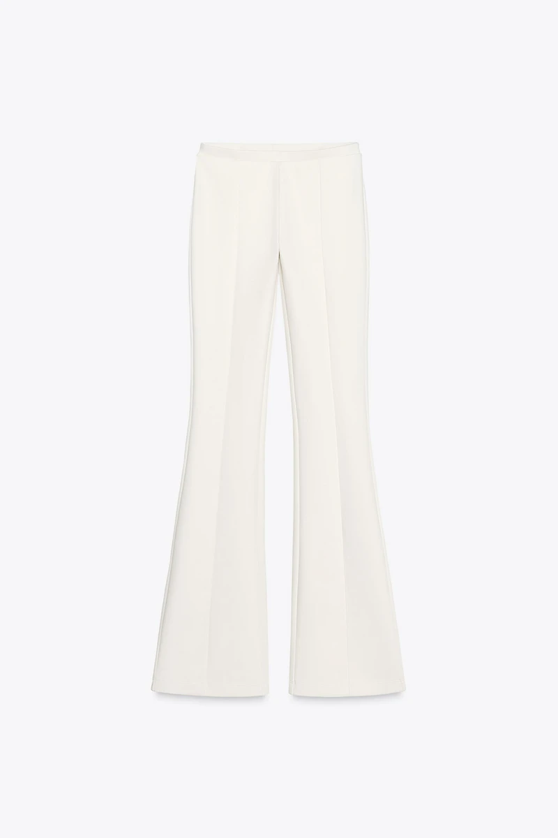 INTERLOCK FLARE PANTS