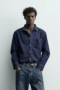 REGULAR FIT DENIM SHIRT