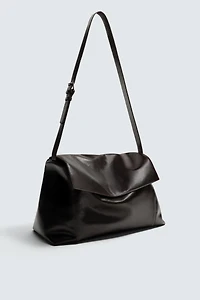 SAC BANDOULIÈRE OVERSIZE EN CUIR
