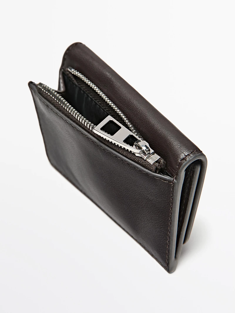 Nappa leather wallet