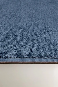 CONTRAST TOPSTITCH TOWEL