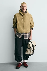 SAC À DOS EFFET GOMME AVEC RABAT