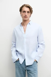 100% linen shirt