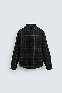 PLAID OVERSHIRT