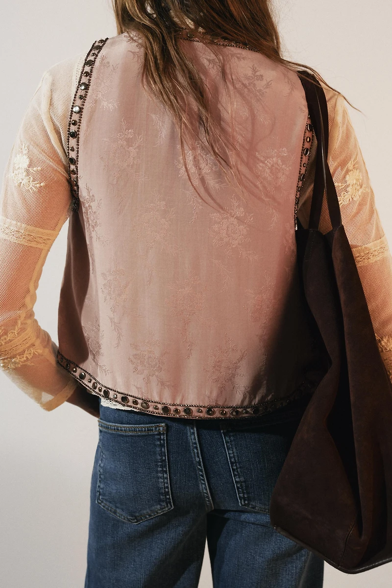 ZW COLLECTION BEADED VEST