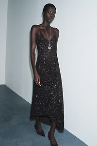 ZW COLLECTION LIMITED EDITION SEQUIN MAXI DRESS