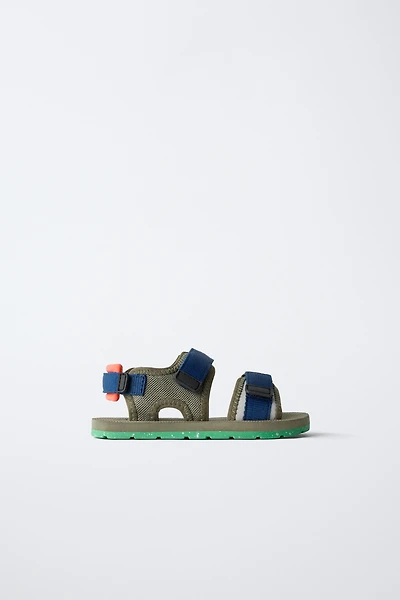 COLOR TECHNICAL SANDALS