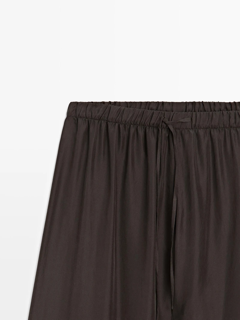 Flowing trousers with waist detail - STUDIO