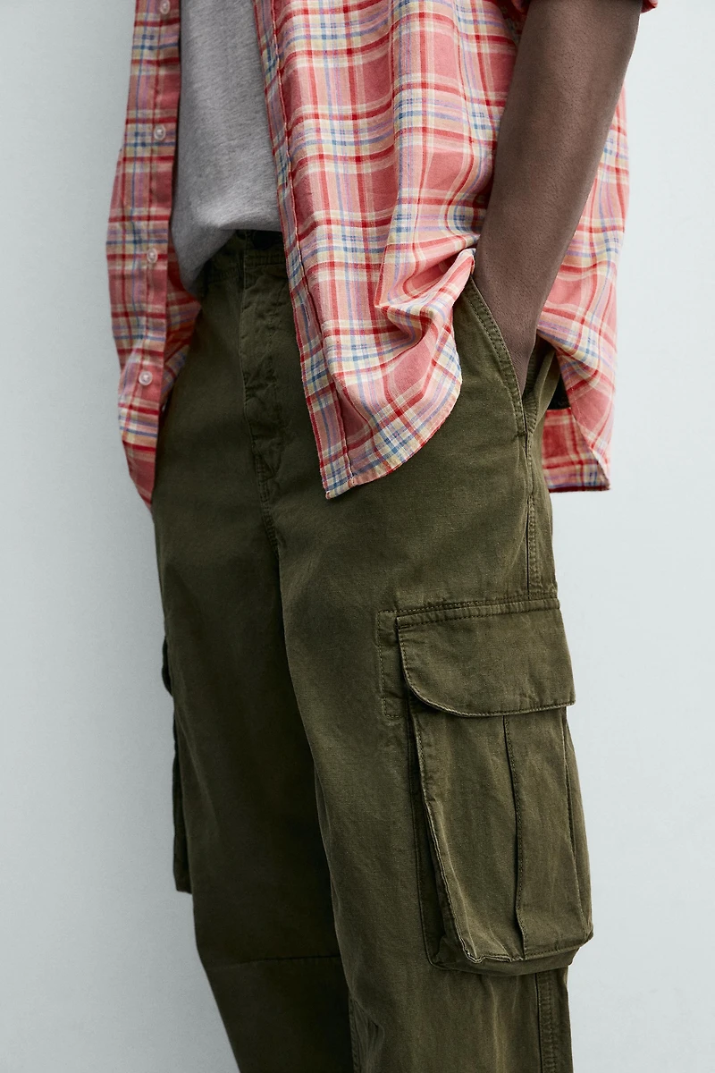 RELAXED FIT CARGO PANTS