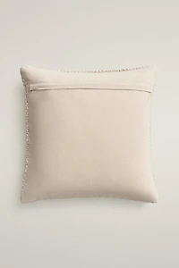 HOUSSE DE COUSSIN TRESSÉE
