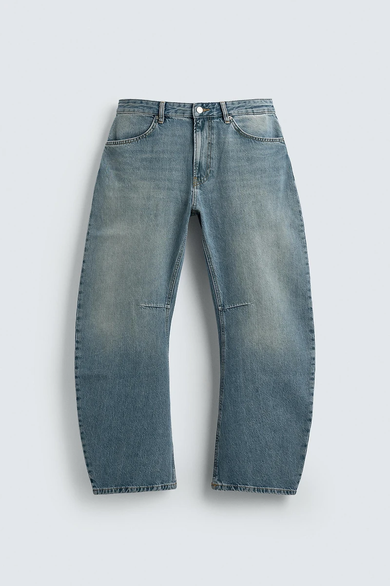 RELAXED BARREL FIT JEANS